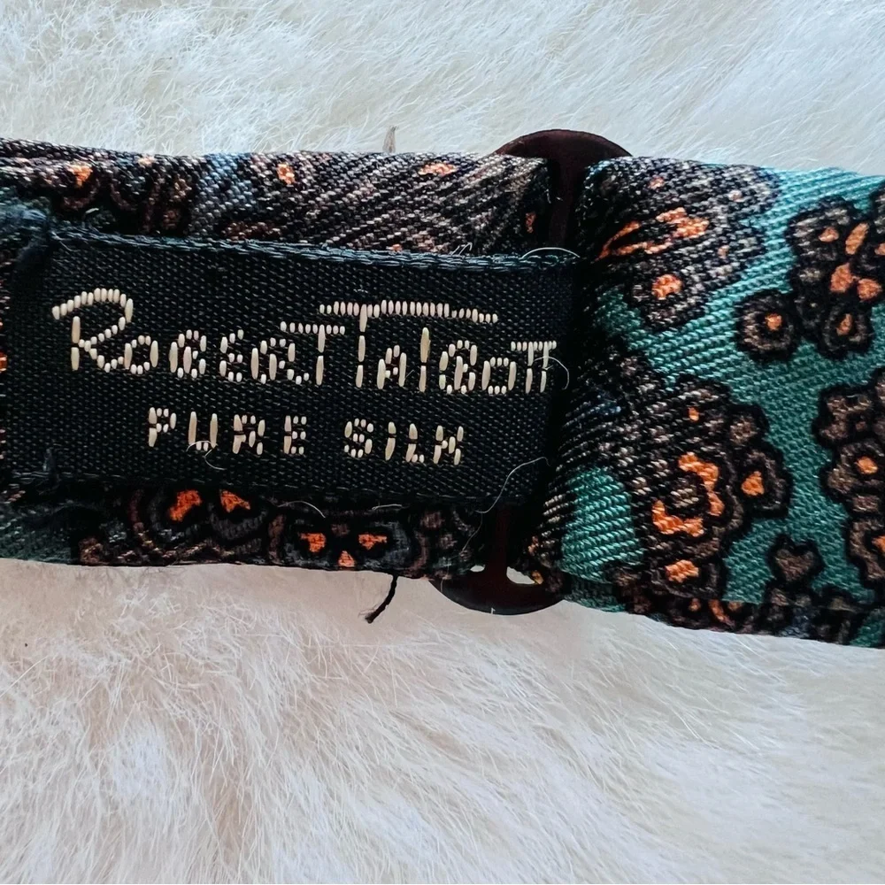 Robert Talbott Pure Silk Self-Tie Bow Tie – Paisley Pattern